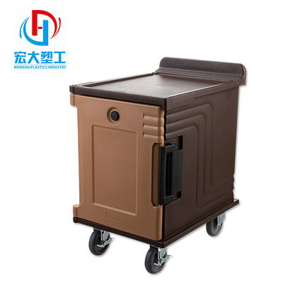 保鮮時長易攜帶可移動保溫箱 野餐保溫箱推車 滾塑保溫箱推車